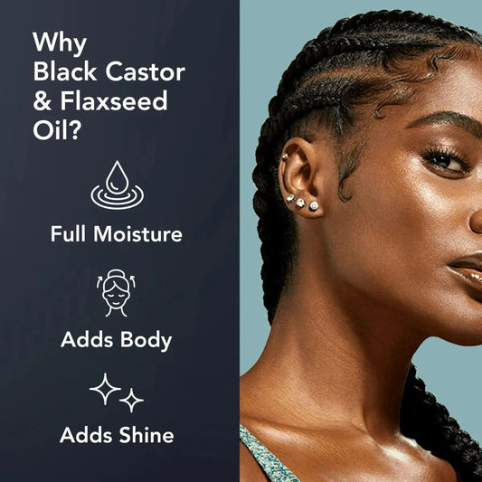 Eco Styler Black Castor & Flaxseed Oil Hair Styling Gel - 946ml Sana Beauty NL Haarverzorging
