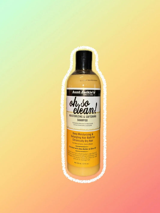 Aunt Jackie’s Curls & Coils Oh So Clean! Moisturizing & Softening Shampoo - Sana Beauty NL
