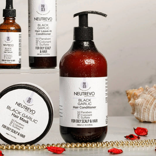 Neutrevo No.3 Black Garlic Hair Conditioner - Sana Beauty NL
