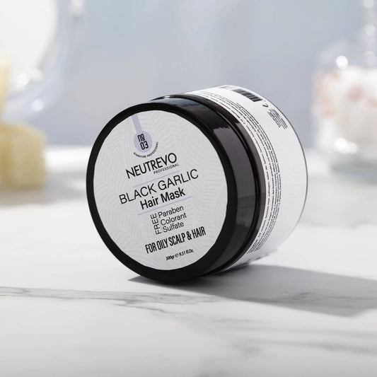 Neutrevo No.3 Black Garlic Hair Mask - Sana Beauty NL