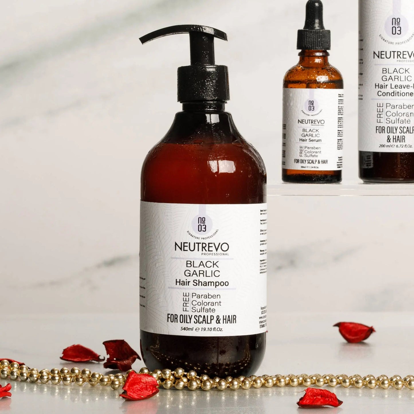 Neutrevo No.3 Black Garlic Hair Shampoo - Sana Beauty NL