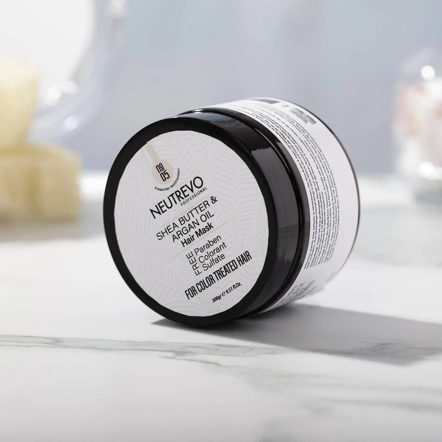 Neutrevo No.5 Shea Butter & Argan Oil Hair Mask - Sana Beauty NL