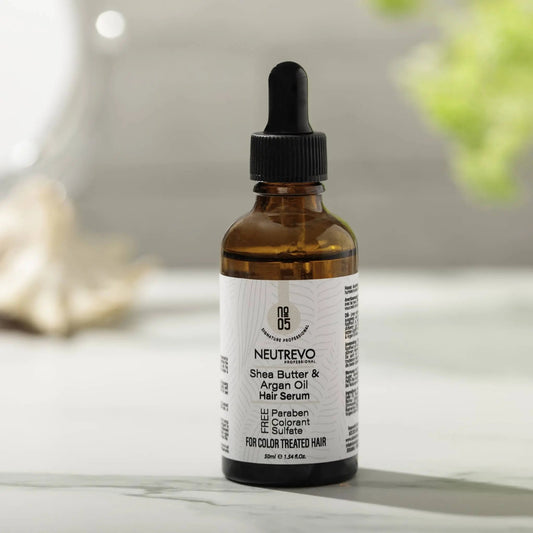 Neutrevo No.5 Shea Butter & Argan Oil Hair Serum - Sana Beauty NL