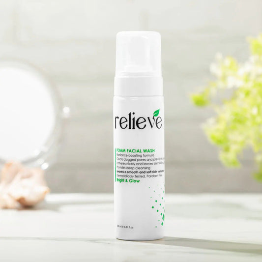 Relieve Foam Facial Wash - Sana Beauty NL