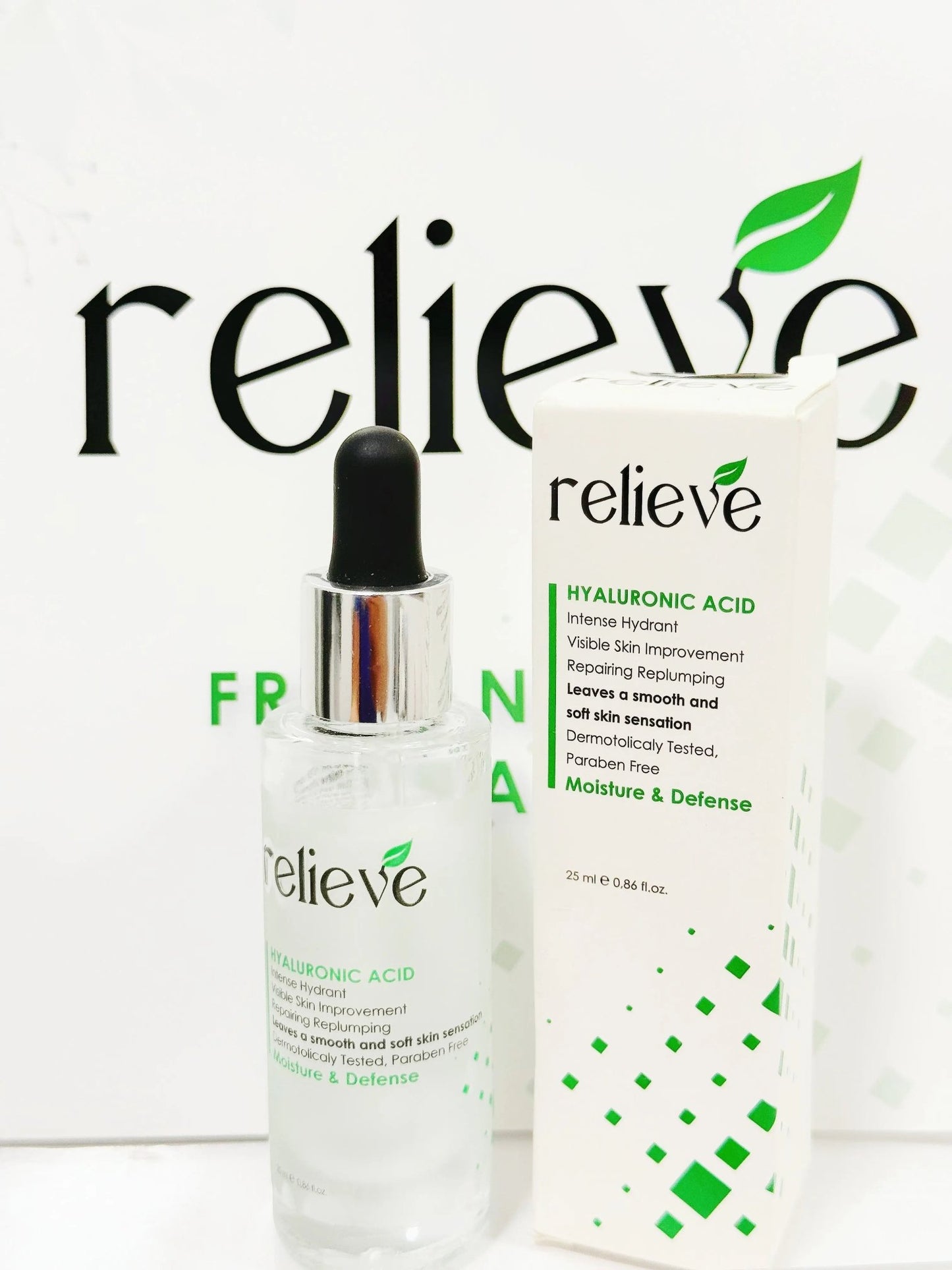 Relieve Hyaluronic Acid Serum - Sana Beauty NL