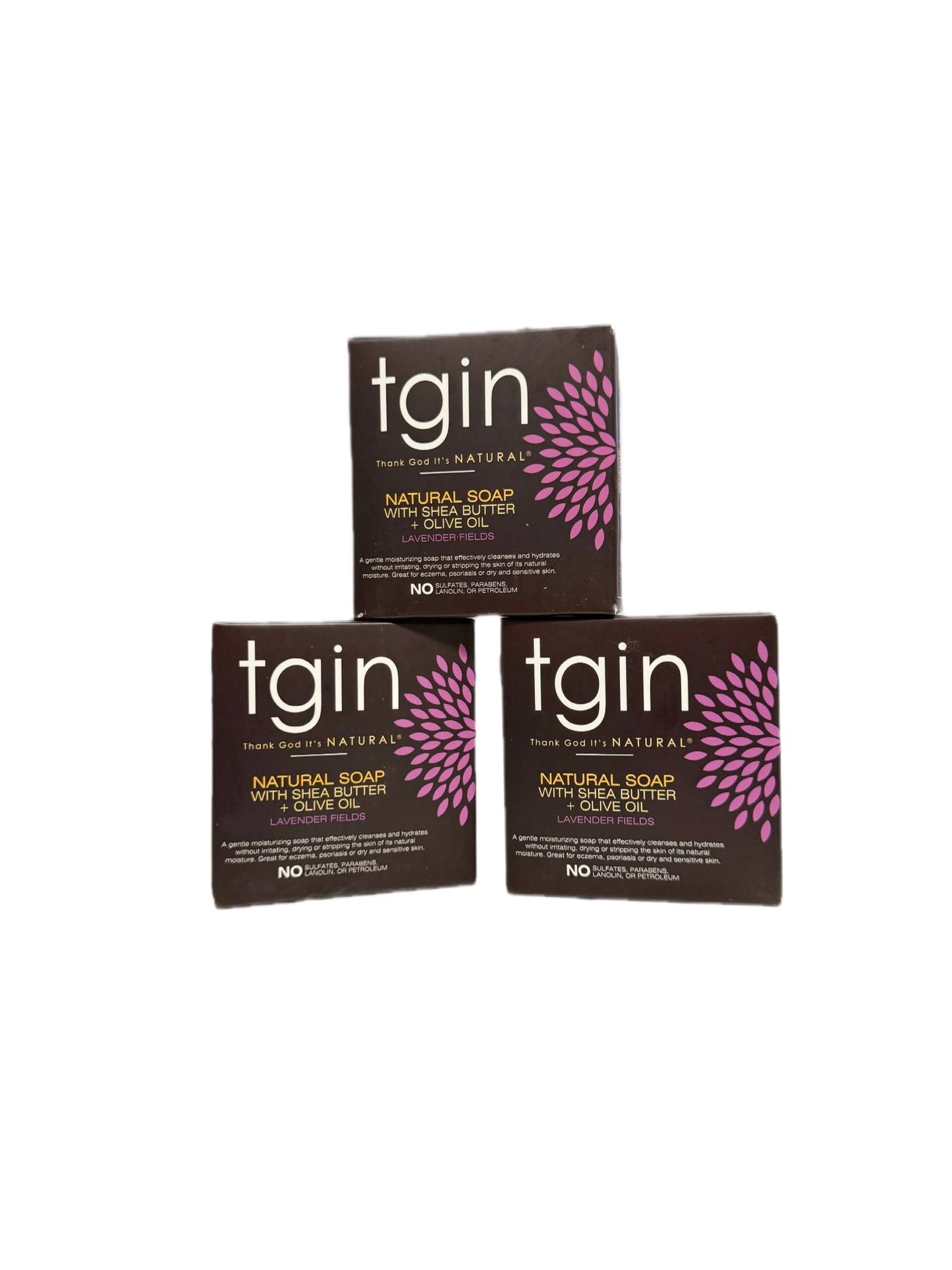 TGIN Natural Lavender Fields Soap with Shea Butter + Olive Oil - Sana Beauty NL
