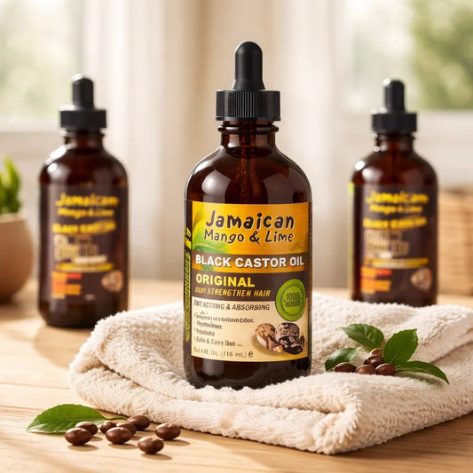 Jamaican Mango & Lime Black Castor Oil Original (4oz) - Sana Beauty NL