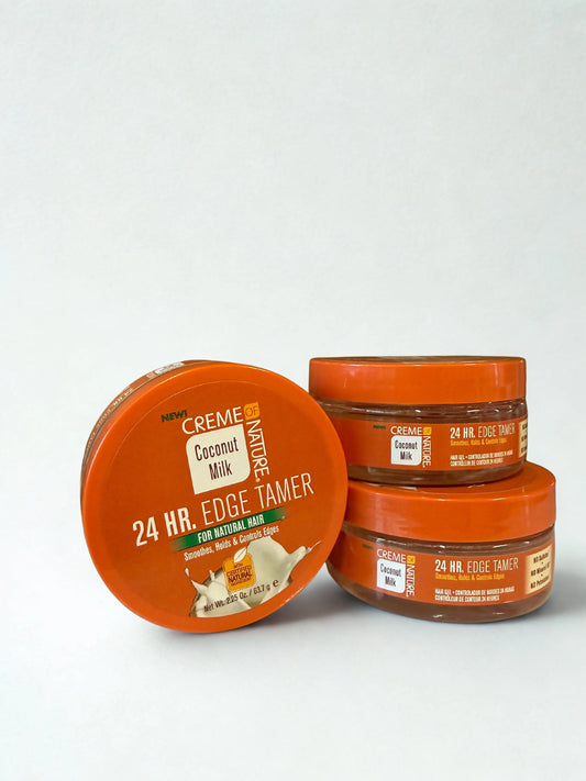 Creme of Nature Coconut Milk 24 HR. Edge Tamer Gel 63.7 gr Sana Beauty NL Haarverzorging