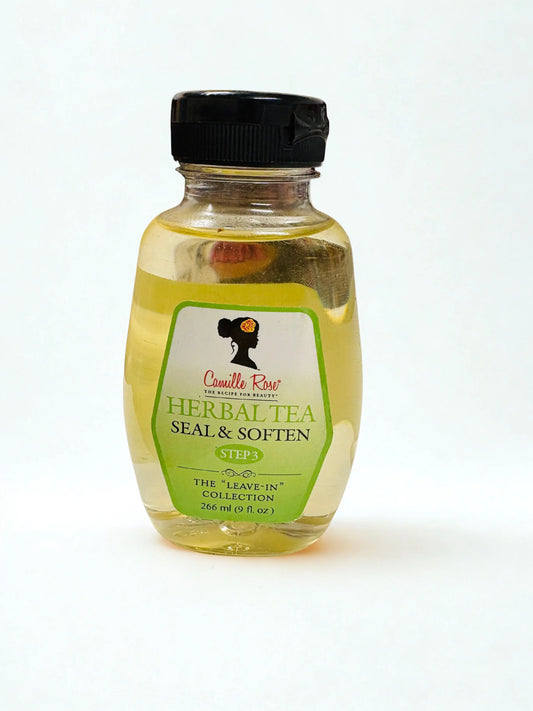 Camille Rose Herbal Tea Seal & Soften – The Leave-In Collection (266ml) - Sana Beauty NL