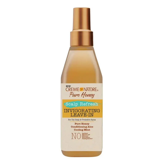 Creme of Nature Pure Honey Scalp Refresh Invigorating Leave in Sana Beauty NL Haarverzorging
