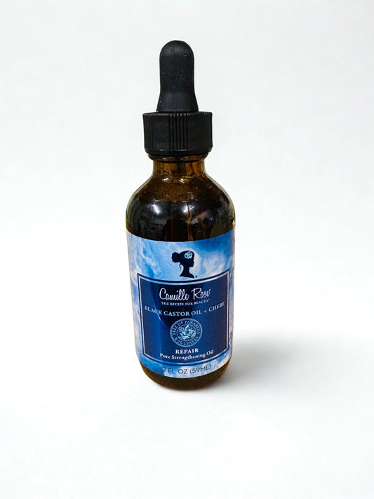 Camille Rose Black Castor Oil + Chebe Repair Sana Beauty NL Haarverzorging