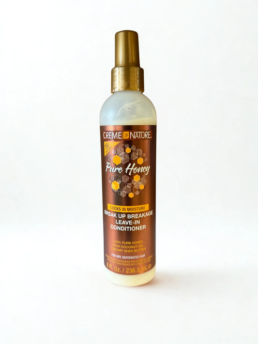 Creme of Nature Pure Honey Break Up Breakage Leave-In Conditioner Sana Beauty NL
