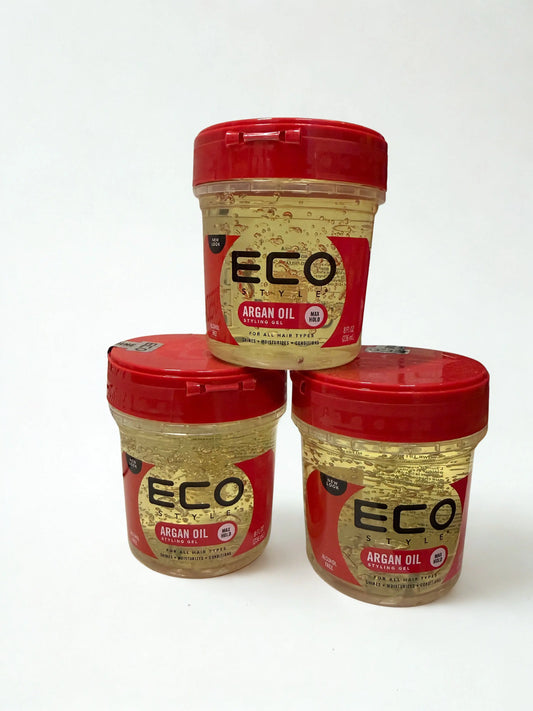 Eco Style Moroccan Argan Oil Styling Gel 236ml Sana Beauty NL Haarverzorging