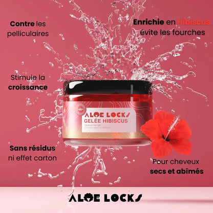 Aloe Locks Gelée Hibiscus Hair Gel - Sana Beauty NL