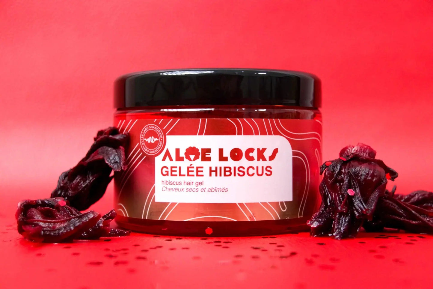 Aloe Locks Gelée Hibiscus Hair Gel - Sana Beauty NL