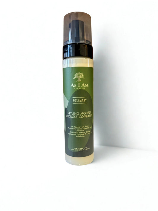 As I Am Rosemary Styling Mousse - Sana Beauty NL
