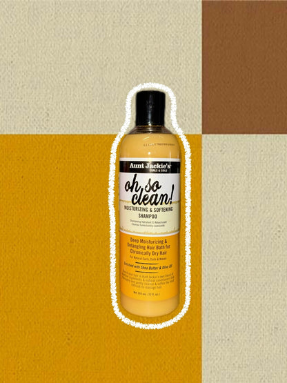 Aunt Jackie’s Curls & Coils Oh So Clean! Moisturizing & Softening Shampoo - Sana Beauty NL