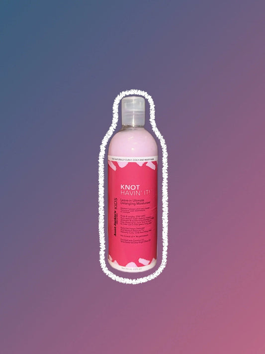 Aunt Jackie’s Kids Knot Havin’ It Leave - in Ultimate Detangling Moisturizer - Sana Beauty NL