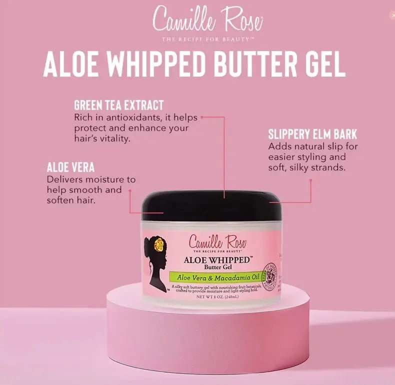 Camille Rose Aloe Whipped Butter Gel - Sana Beauty NL