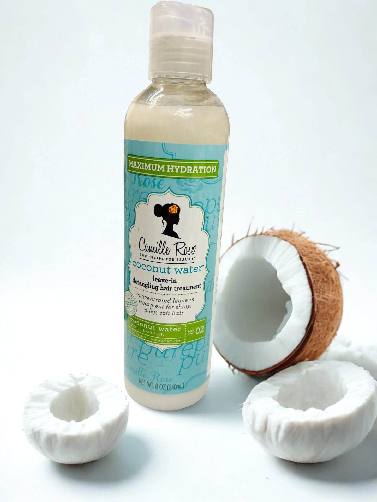 Camille Rose – Coconut Water Leave - In Treatment (240ml) - Sana Beauty NL