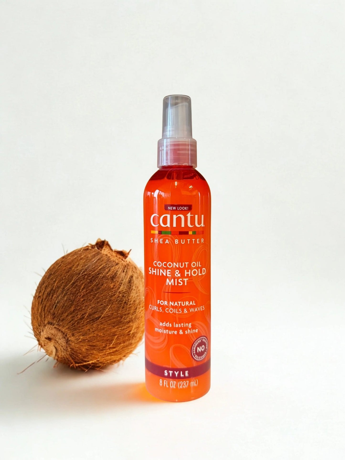 Cantu Shea Butter Coconut Milk Shine & Hold Mist – Glans - Sana Beauty NL
