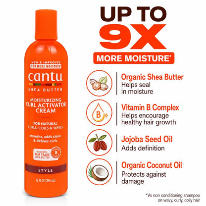 Cantu Shea Butter Moisturizing Curl Activator Cream - Sana Beauty NL