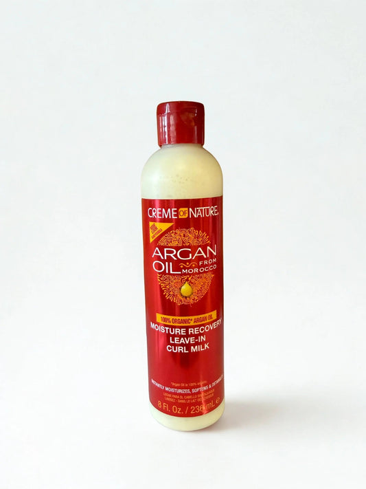 Creme of Nature Argan Oil Moisture Recovery Leave - In Curl Milk - Sana Beauty NL