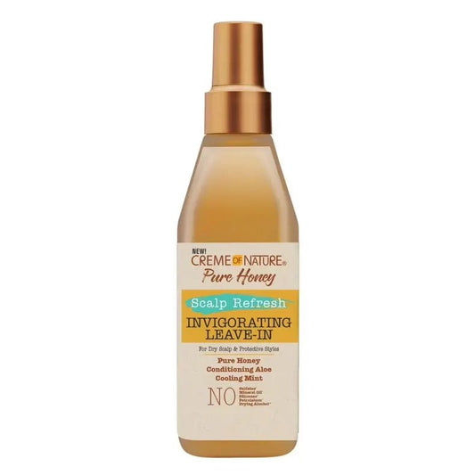 Creme of Nature Pure Honey Scalp Refresh Invigorating Leave in - Sana Beauty NL