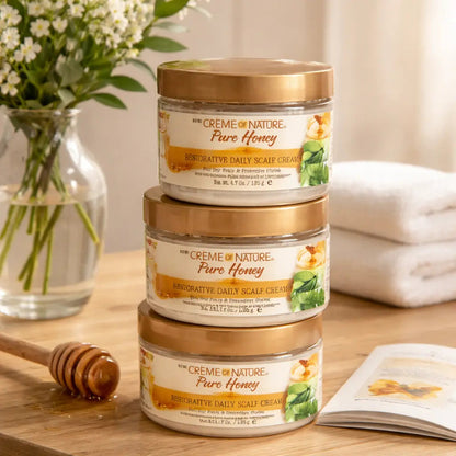 Creme of Nature Pure Honey Scalp Refresh Restorative Daily Scalp Cream 4.7oz - Sana Beauty NL