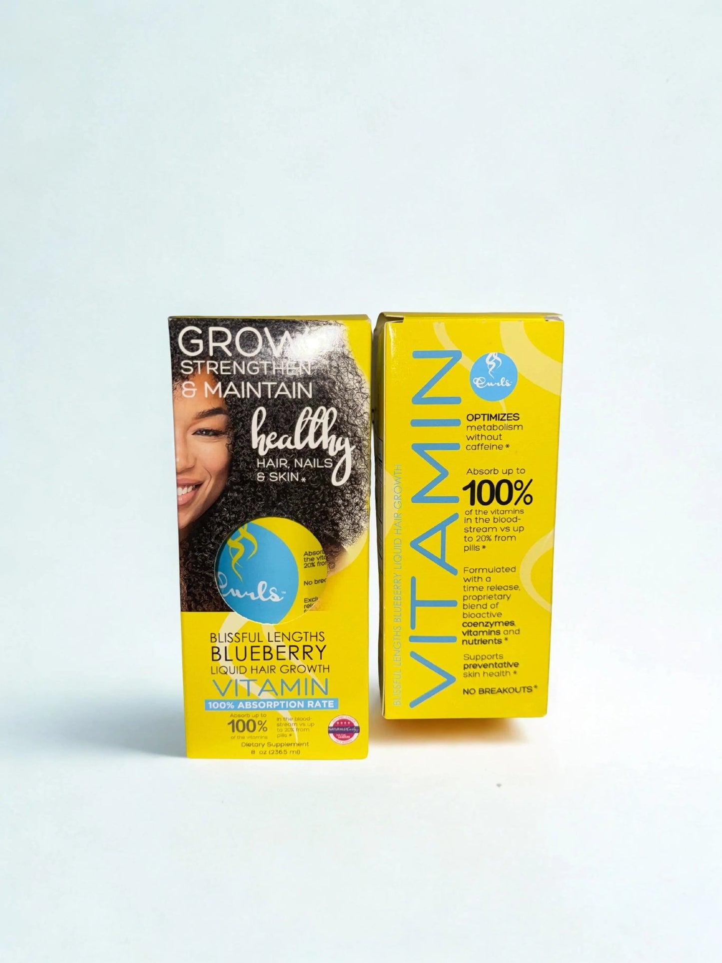 Curls Blissful Lengths Blueberry Hair Vitamine - Sana Beauty NL