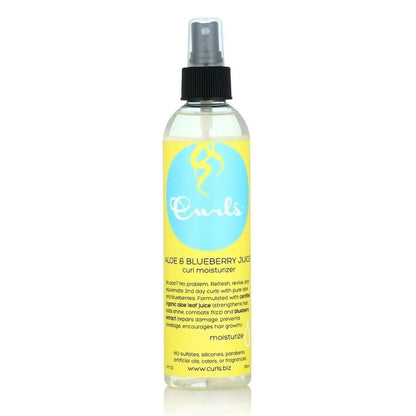 Curls Blueberry Bliss Aloe & Blueberry Juice Moisturizer – Hydraterende Leave - In Spray - Sana Beauty NL