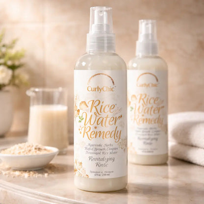 Curly Chic Ricewater Revitalizing Rinse - Sana Beauty NL