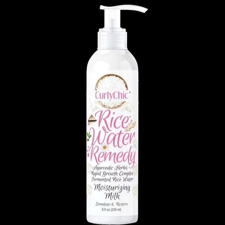CurlyChic Rice Water Remedy Moisturizing Milk - Sana Beauty NL