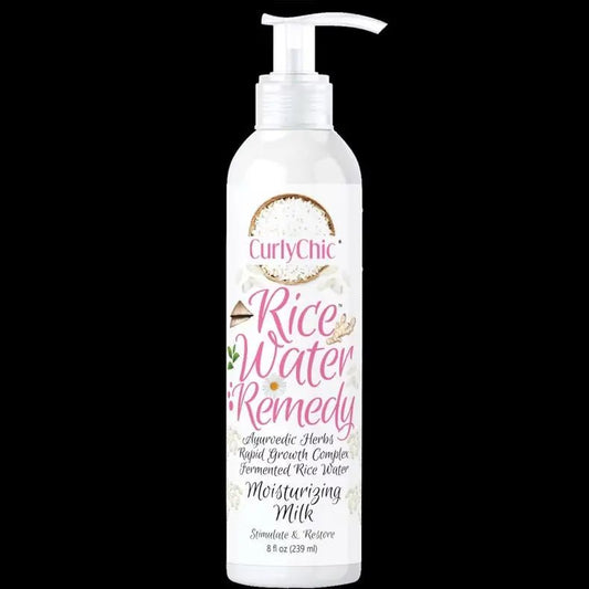 CurlyChic Rice Water Remedy Moisturizing Milk - Sana Beauty NL