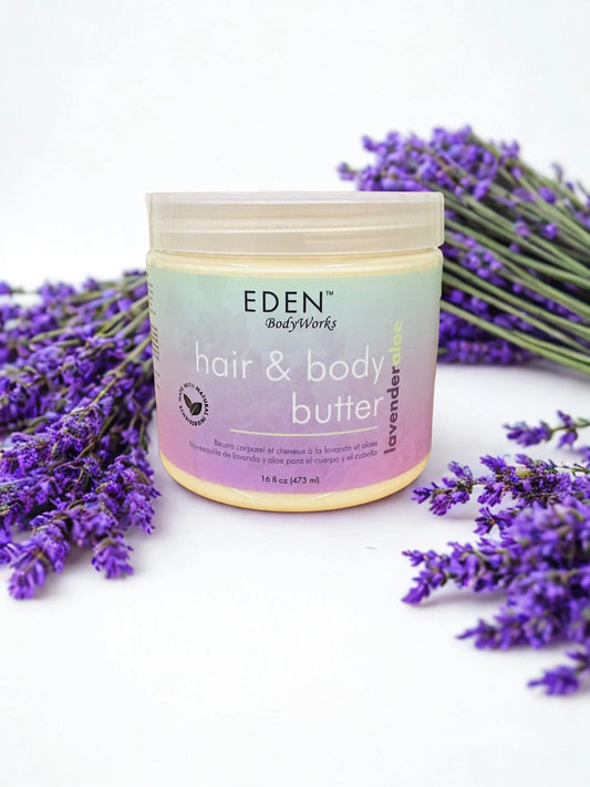 EDEN BodyWorks Lavender Aloe Hair + Body Butter - Sana Beauty NL