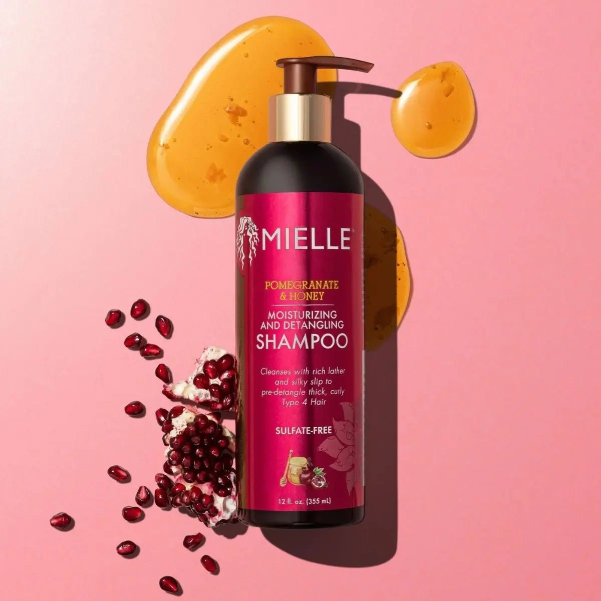 Mielle Pomegranate & Honey Detangling Shampoo - Sana Beauty NL