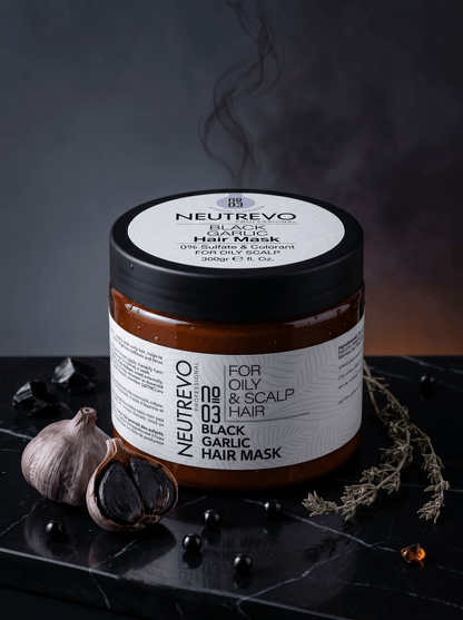 Neutrevo No.3 Black Garlic Hair Mask - Sana Beauty NL