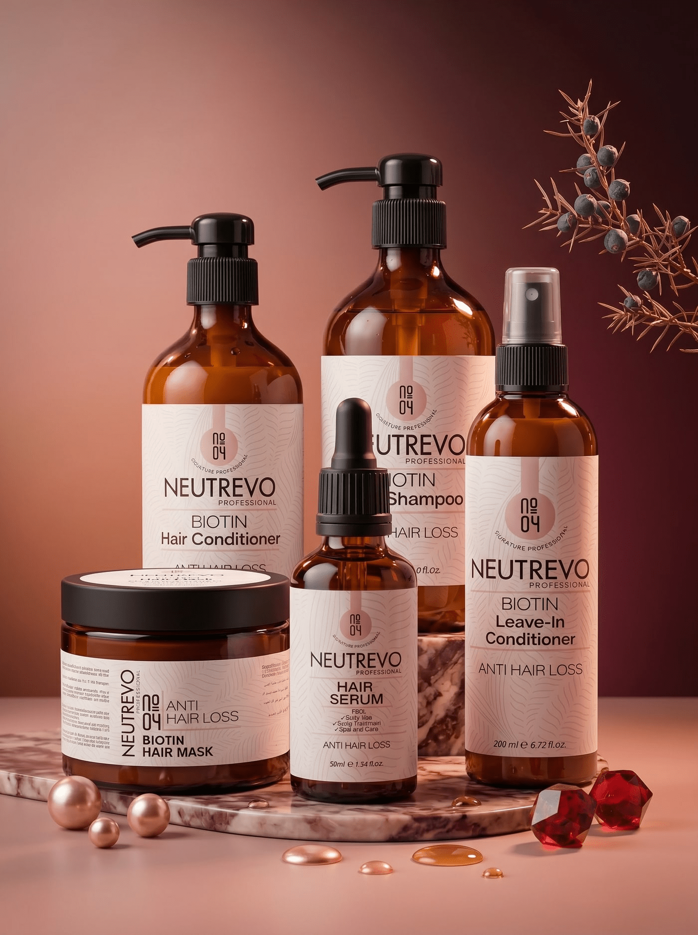Neutrevo No.4 Biotin Leave in Conditioner - Sana Beauty NL