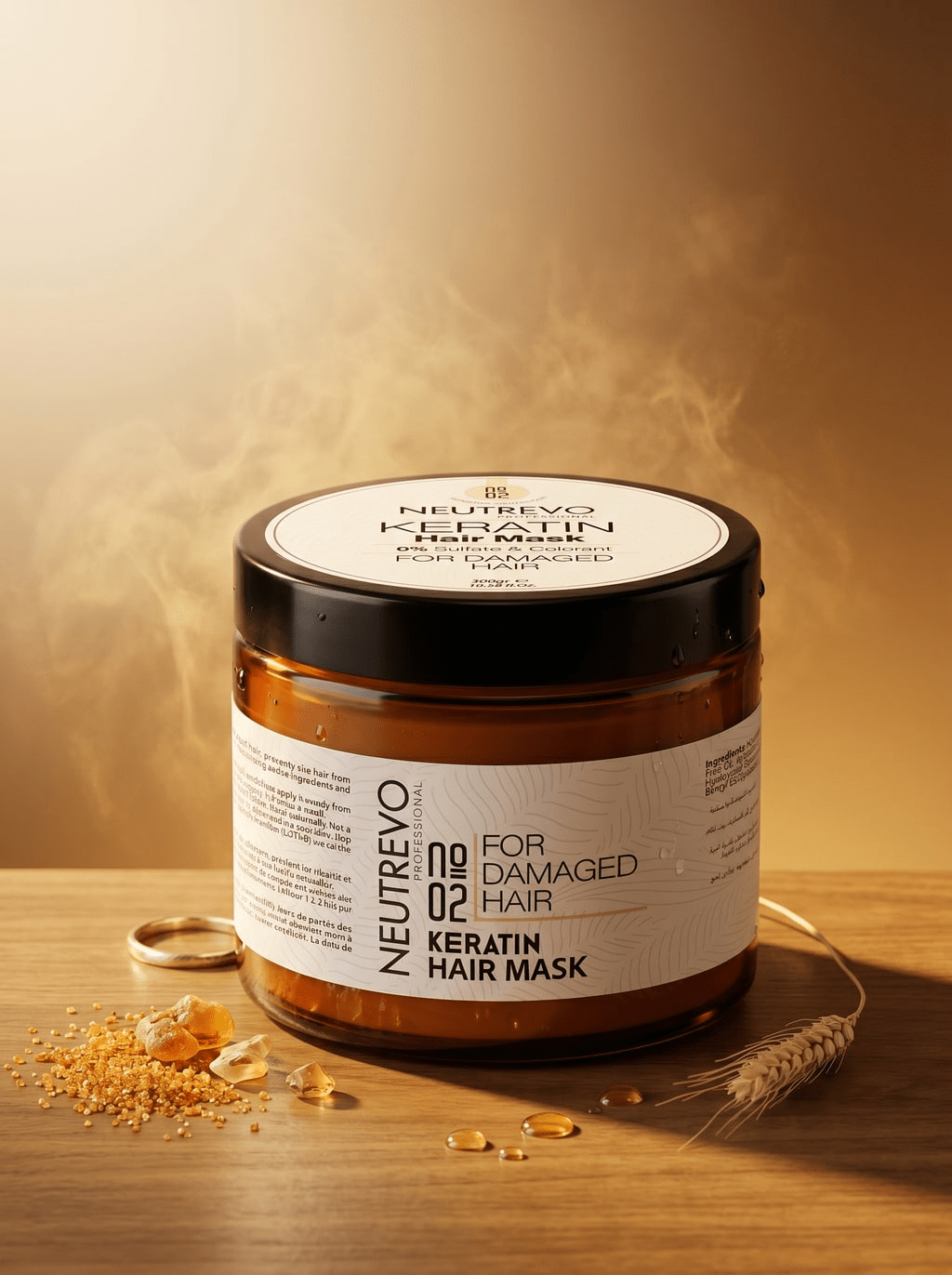 Neutrevo Professional No.2 Keratin Hair Mask - Sana Beauty NL