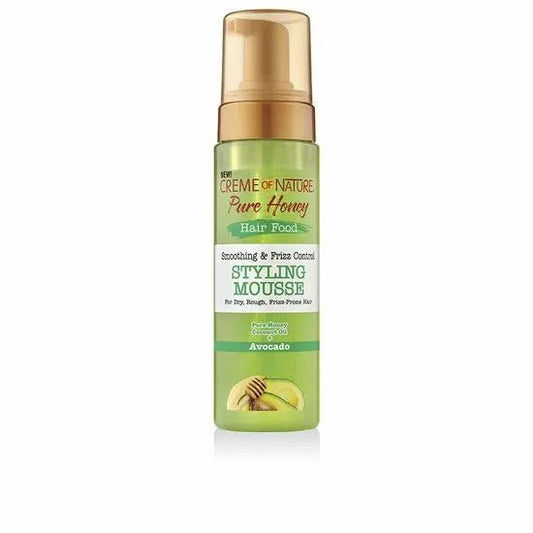 Pure Honey Hair Food Smoothing & frizz Control Styling Mousse - Sana Beauty NL