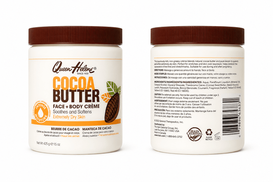 Queen Helene Cocoa Butter Face + Body - 425g - Sana Beauty NL