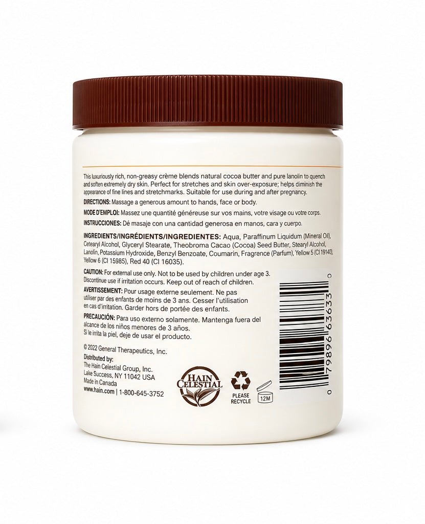 Queen Helene Cocoa Butter Face + Body - 425g - Sana Beauty NL