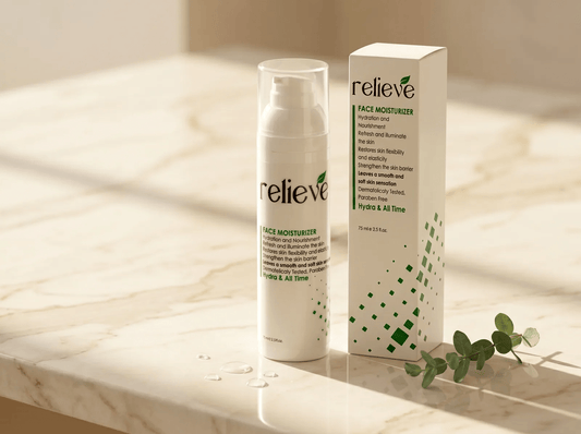 Relieve Cosmetics Face Moisturizer - Sana Beauty NL