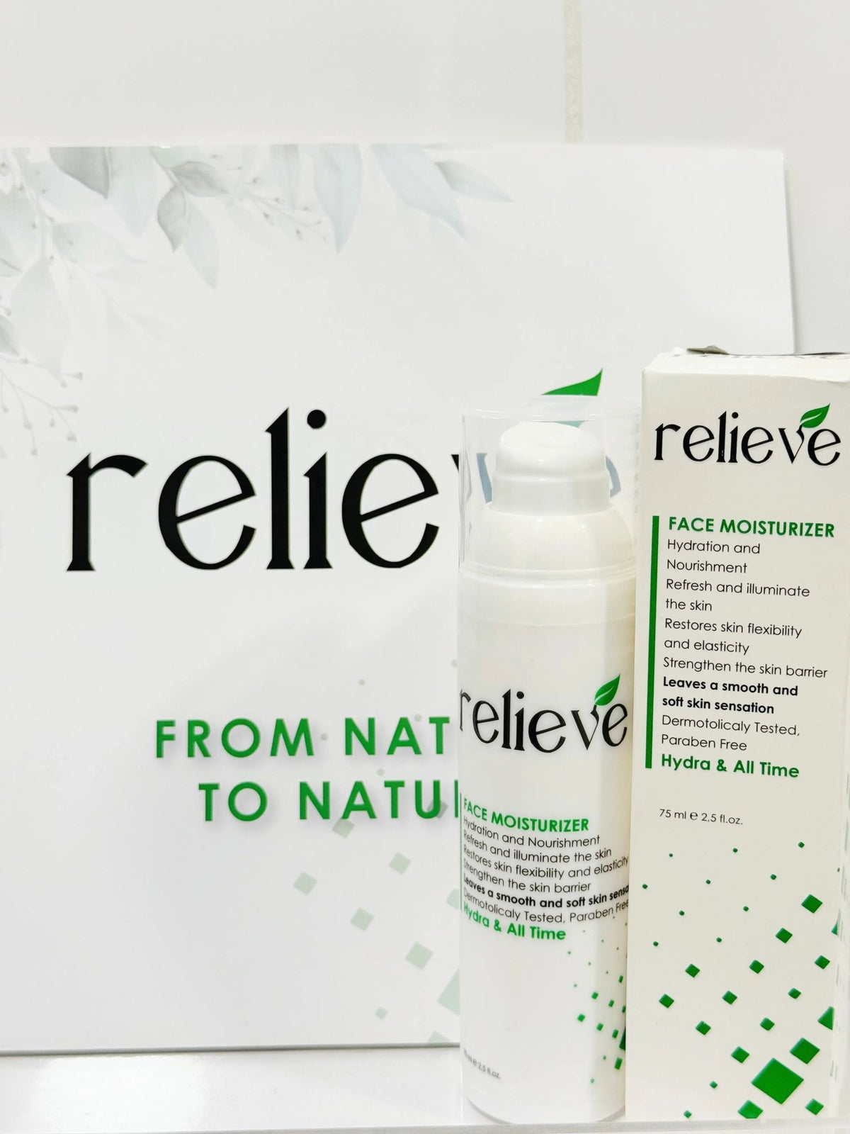Relieve Face Moisturizer - Sana Beauty NL