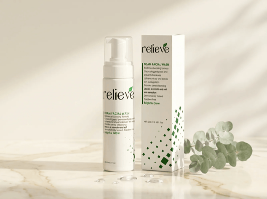Relieve Facial Foam Wash - Sana Beauty NL