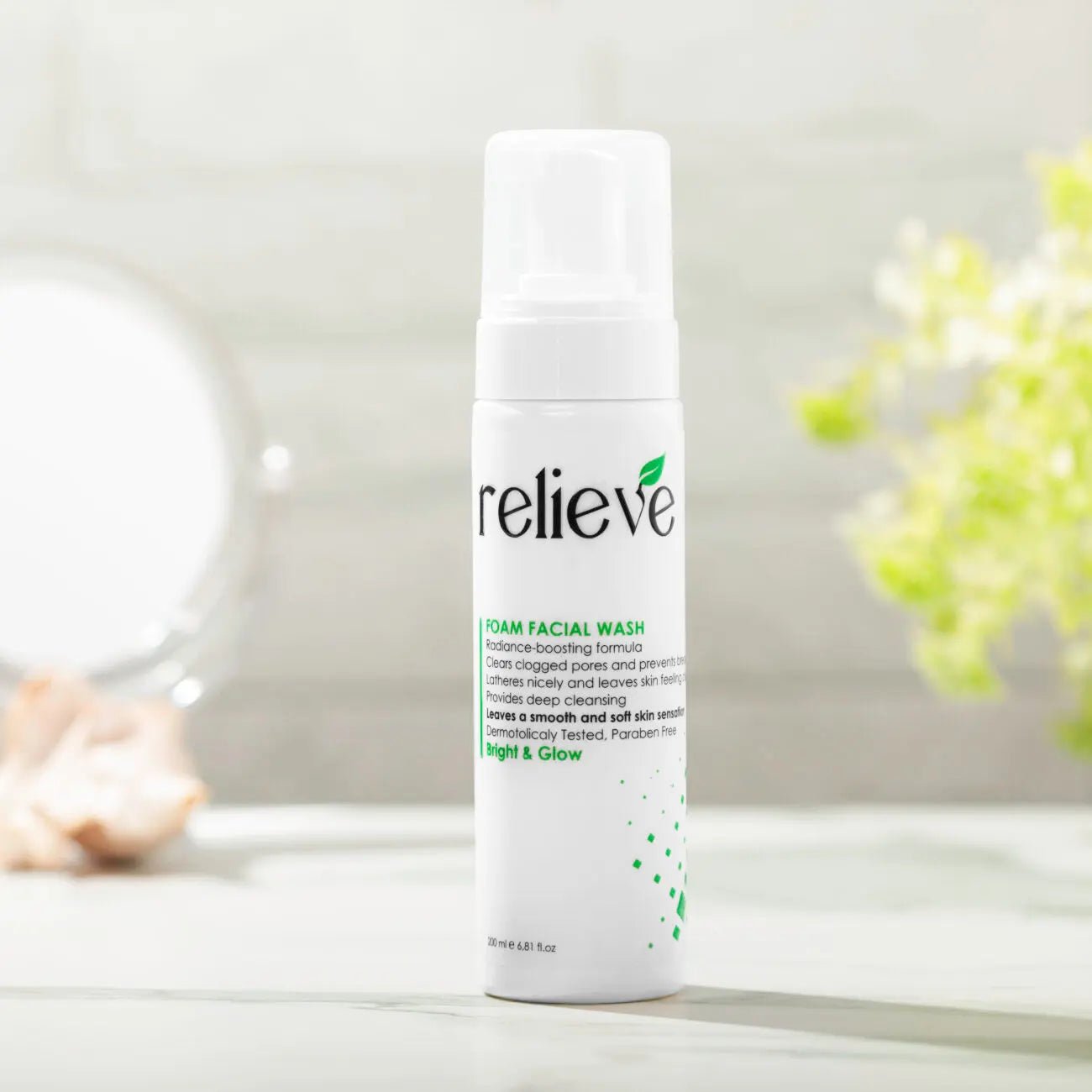 Relieve Foam Facial Wash - Sana Beauty NL