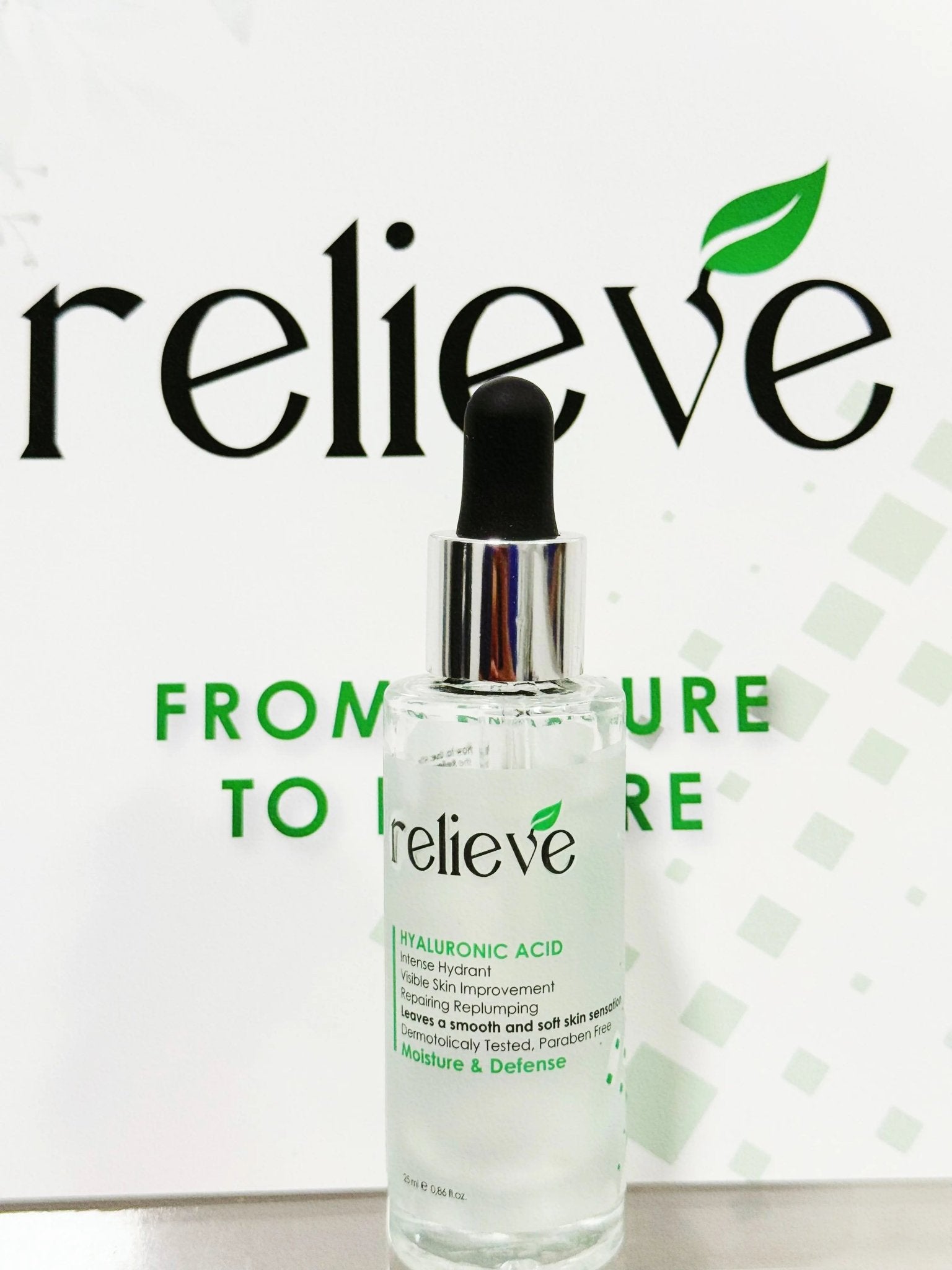 Relieve Hyaluronic Acid Serum - Sana Beauty NL