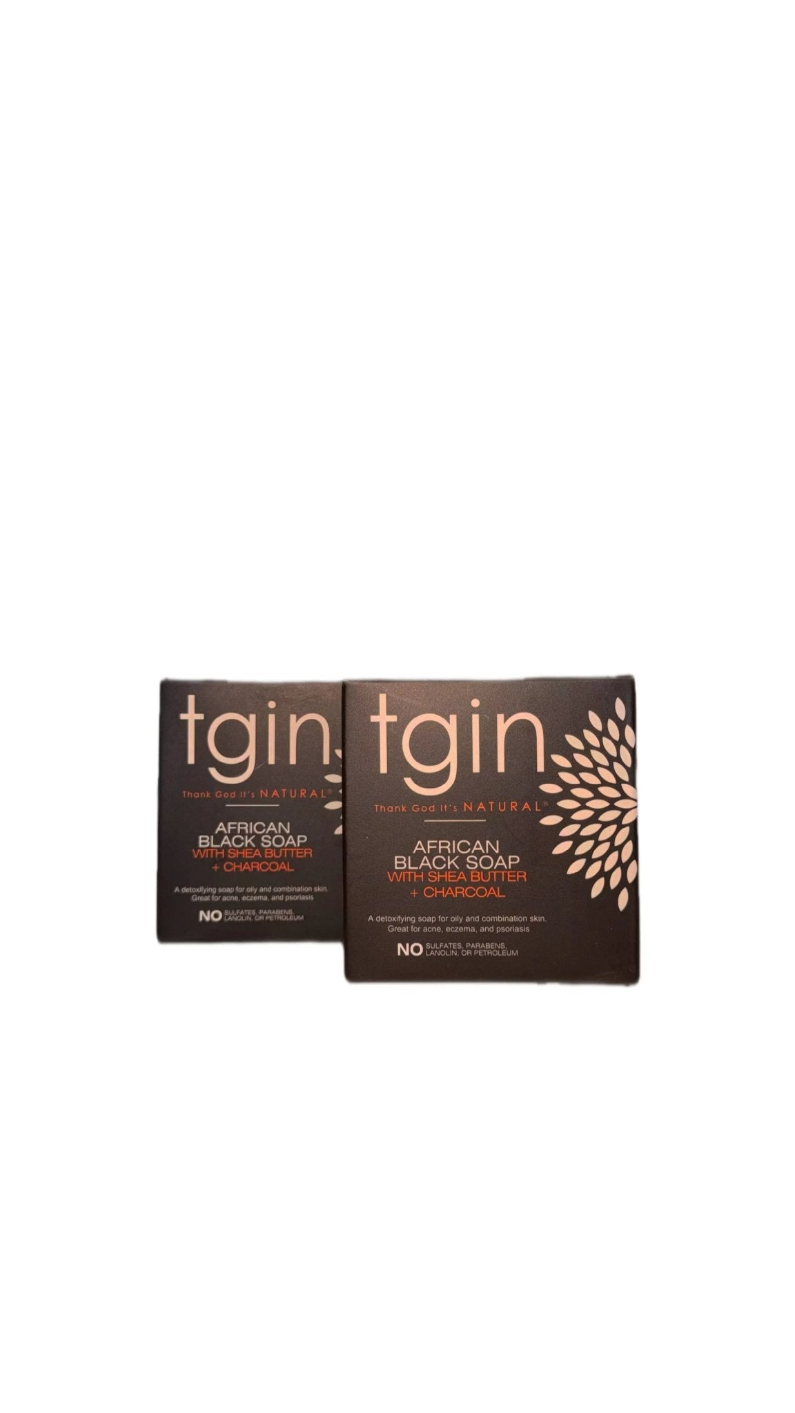 TGIN Natural Soap With Shea Butter + Charcoal - Sana Beauty NL