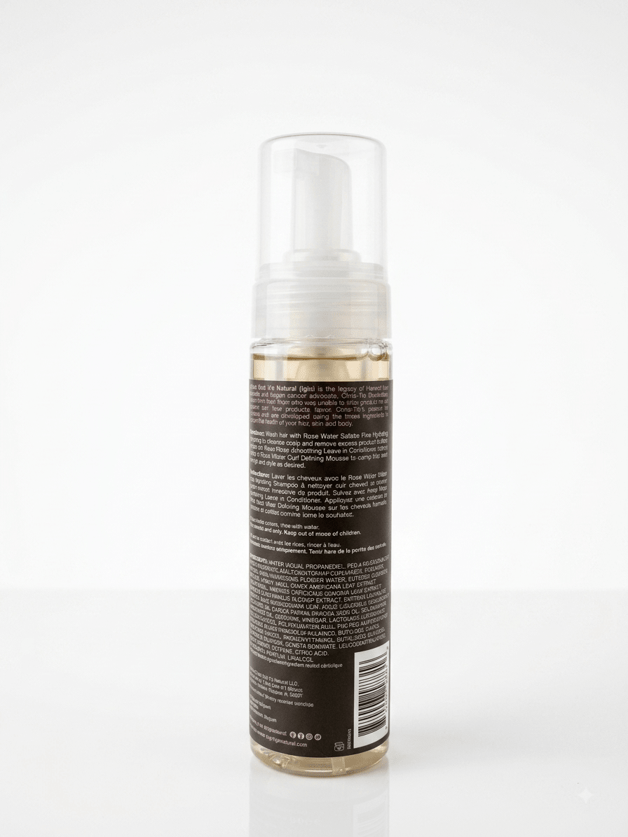 Tgin Rose Water Curl Defining Mousse - Sana Beauty NL